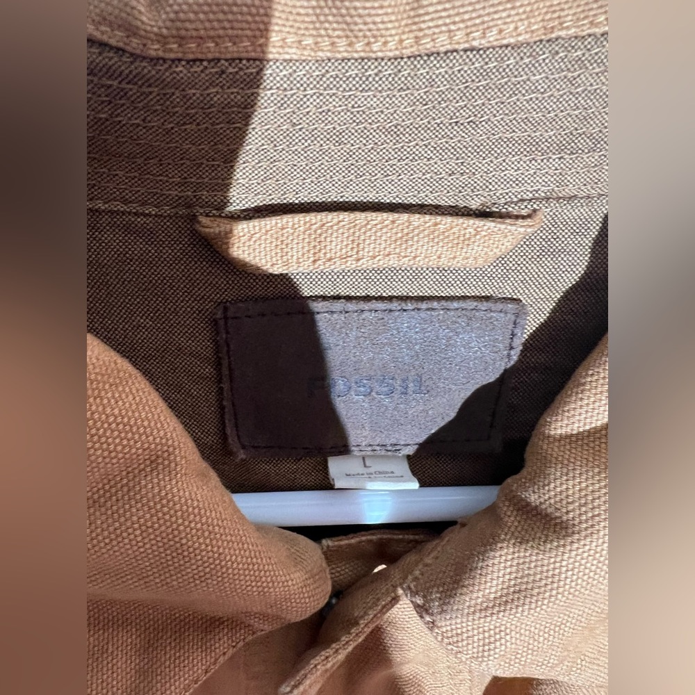 Fossil workwear canvas jacket - Picture 2 of 3